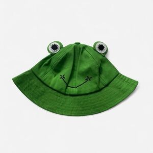 Green Frog Kids Bucket Hat